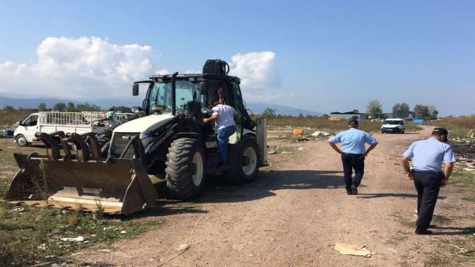 Zabıta,Göçebe çadırlarını kaldırıldı