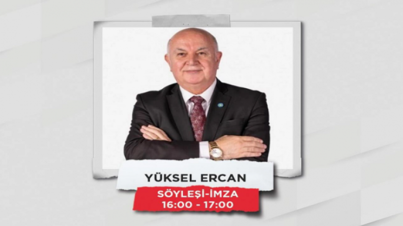 Gazeteci Yazar Yüksel Ercan, Niğde Kitap Fuarı'na katılıyor